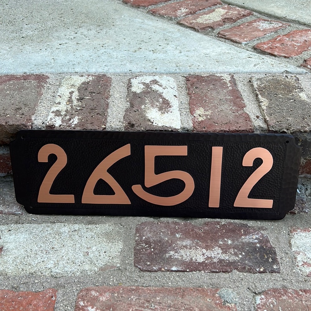 address plaque 26512